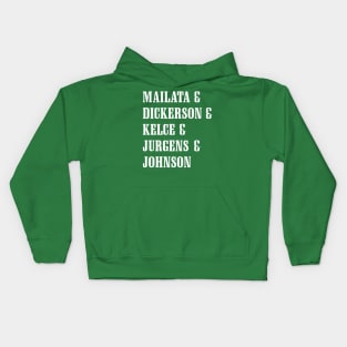 Philadelphia Eagles Offensive Line Introductions Kids Hoodie